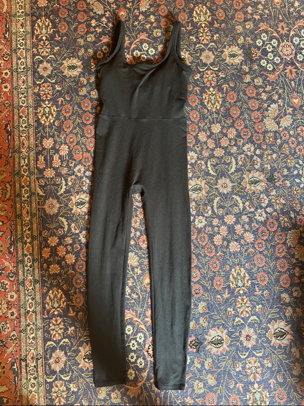 Vuori Halo Essential Jumpsuit Black Heather - Medium